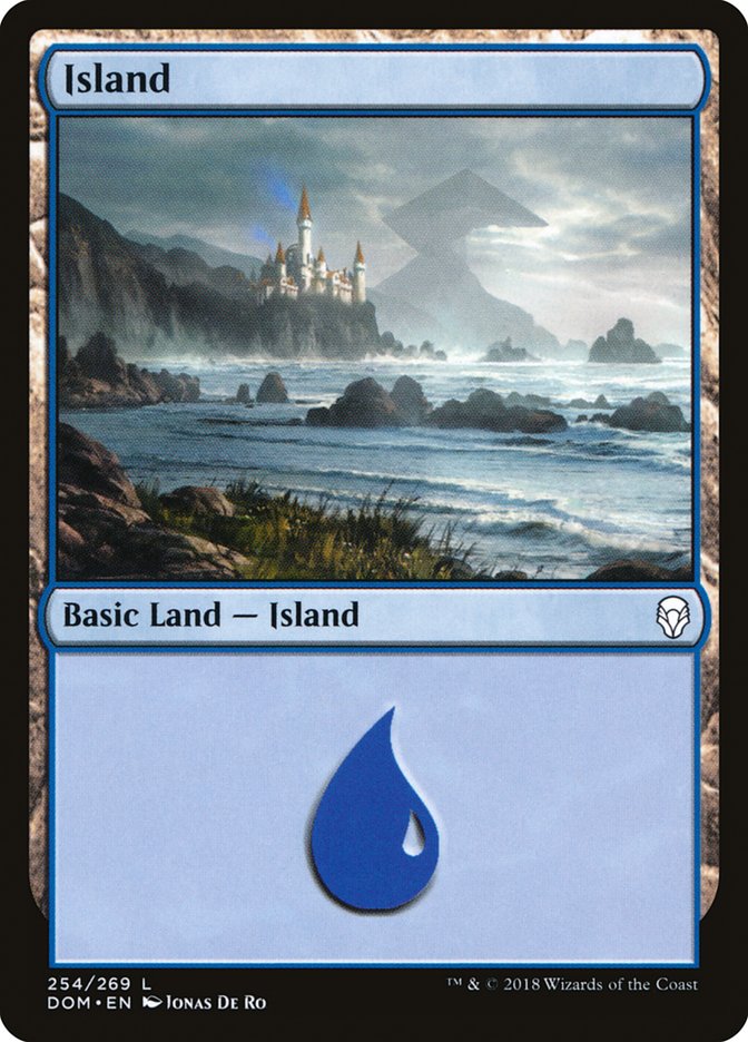 Island (254) [Dominaria] | Golgari Games