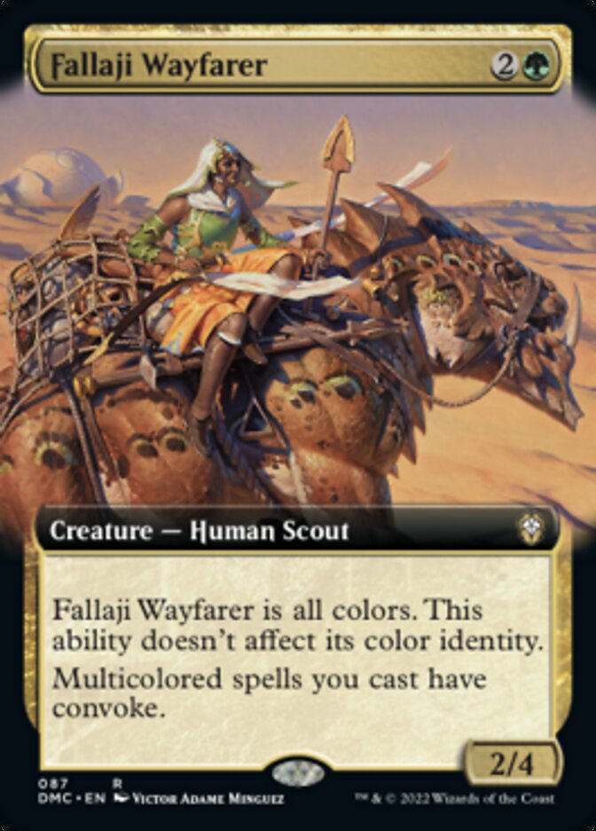 Fallaji Wayfarer (Extended Art) [Dominaria United Commander] | Local Legends