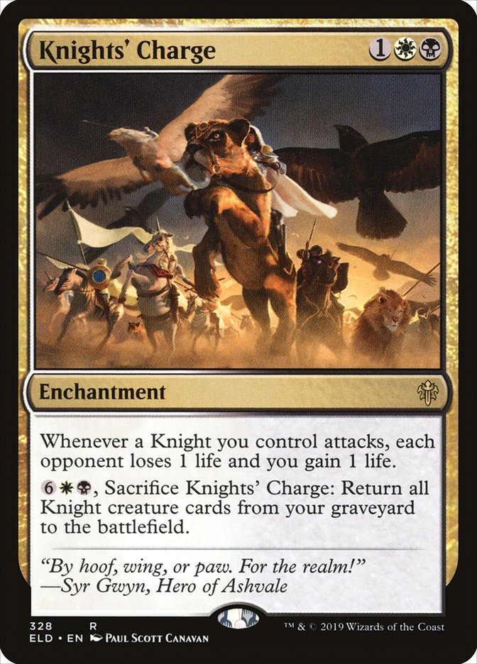Knights' Charge [Throne of Eldraine] | Local Legends