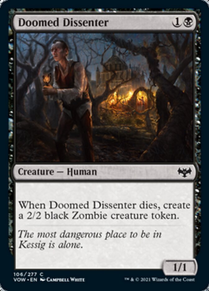 Doomed Dissenter [Innistrad: Crimson Vow] | Local Legends