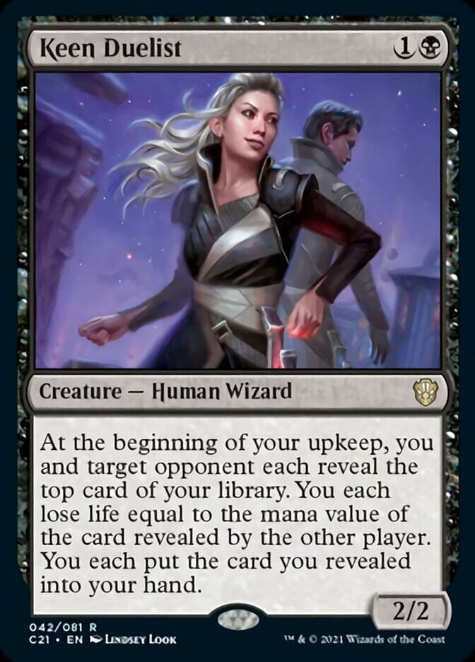 Keen Duelist [Commander 2021] | Local Legends
