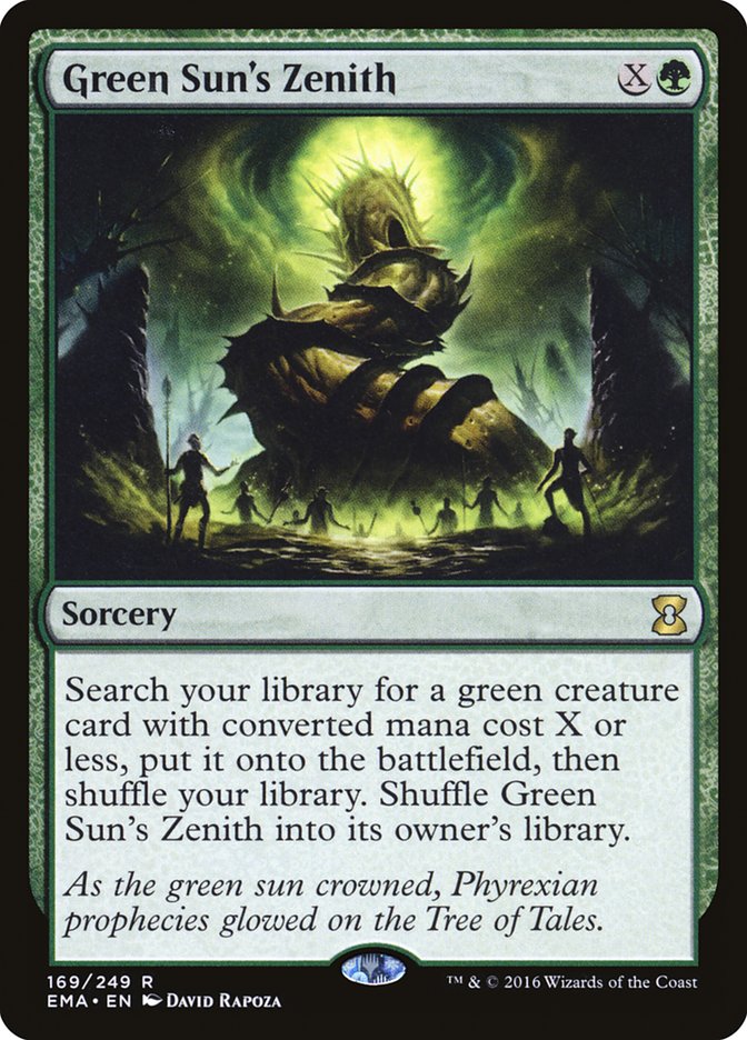 Green Sun's Zenith [Eternal Masters] | Golgari Games