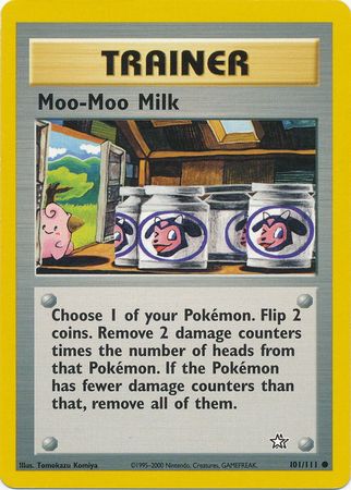 Moo-Moo Milk (101/111) [Neo Genesis Unlimited] | Golgari Games