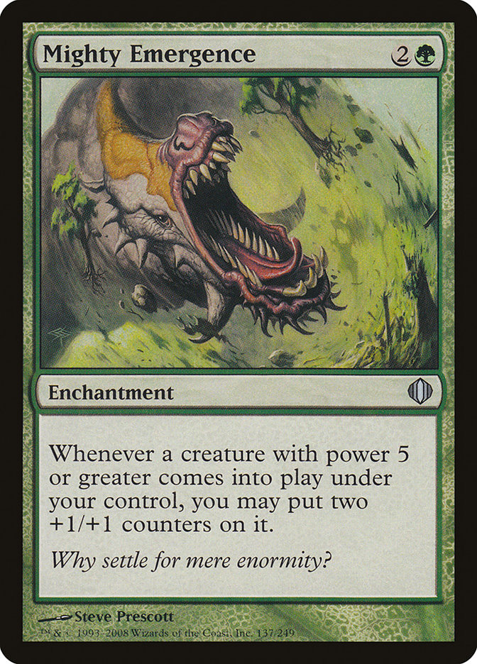 Mighty Emergence [Shards of Alara] | Local Legends