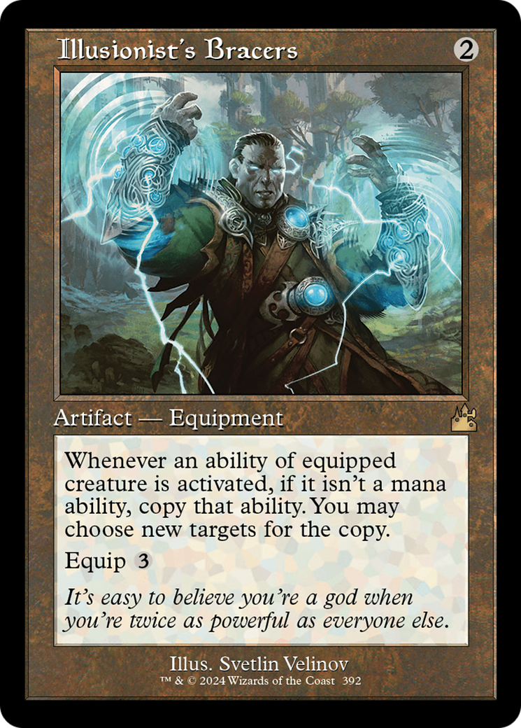 Illusionist's Bracers (Retro Frame) [Ravnica Remastered] | Local Legends