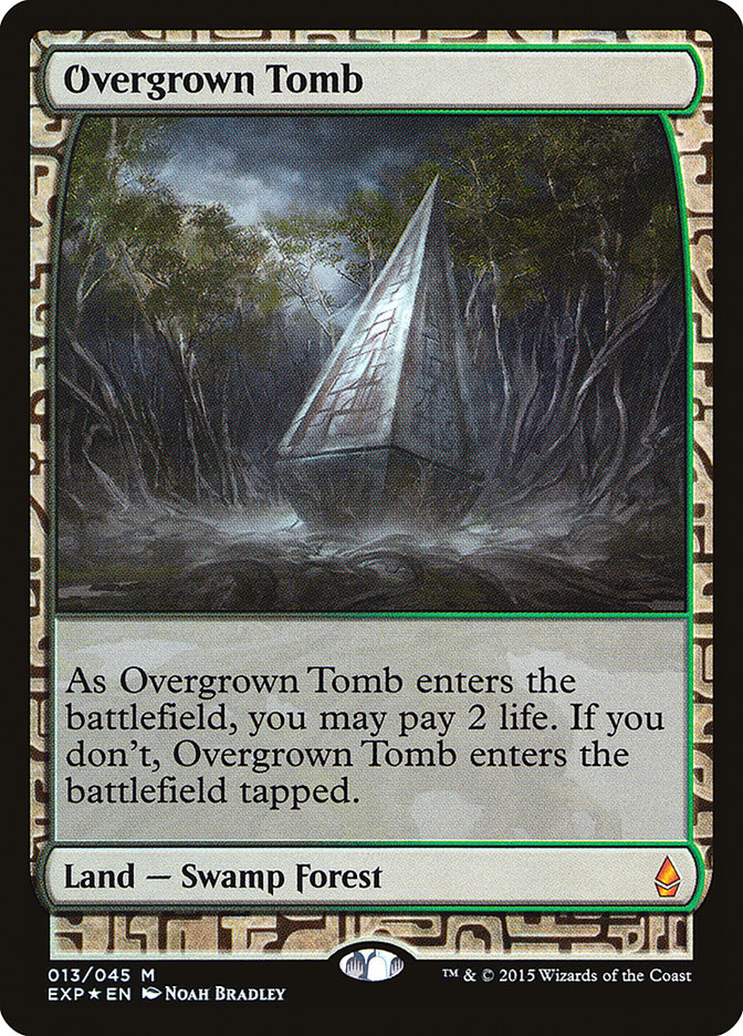 Overgrown Tomb [Zendikar Expeditions] | Golgari Games