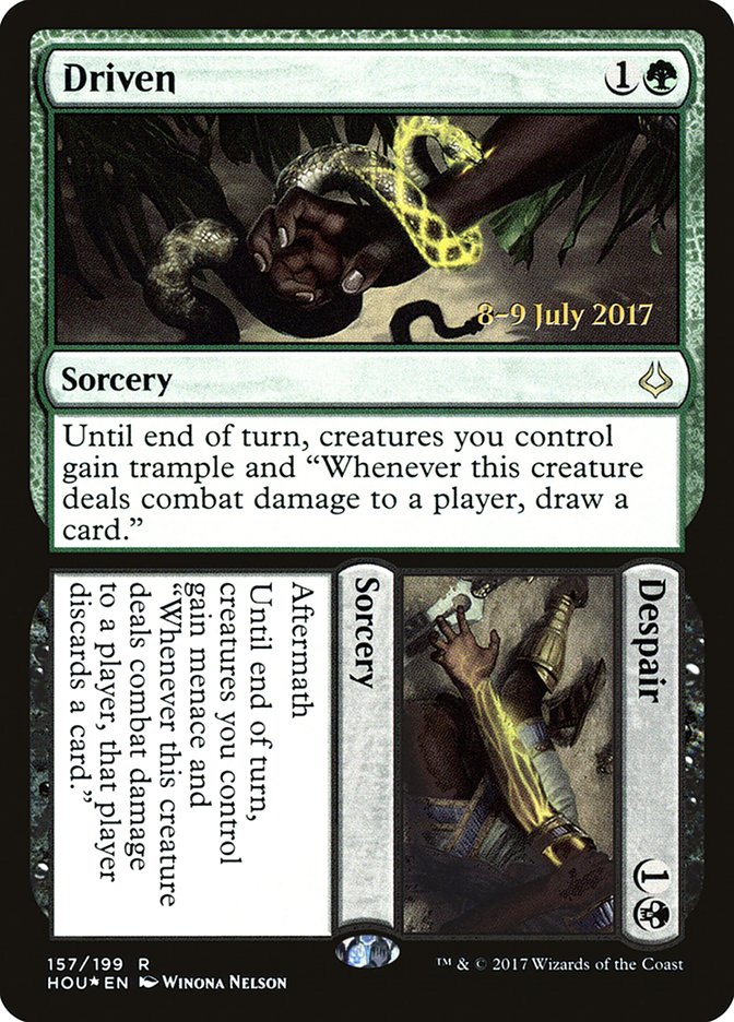 Driven // Despair [Hour of Devastation Prerelease Promos] | Golgari Games