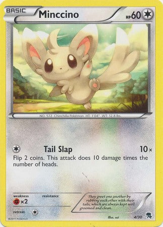 Minccino (4/30) [Black & White: Trainer Kit - Zoroark] | Golgari Games