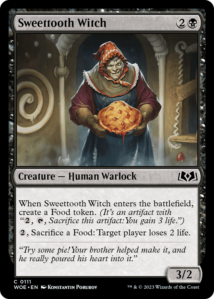 Sweettooth Witch [Wilds of Eldraine] | Golgari Games