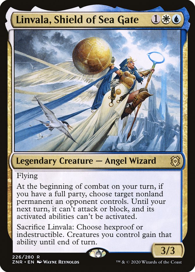 Linvala, Shield of Sea Gate [Zendikar Rising] | Local Legends