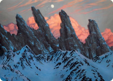 Mountain (275) Art Card [Dungeons & Dragons: Adventures in the Forgotten Realms Art Series] | Local Legends