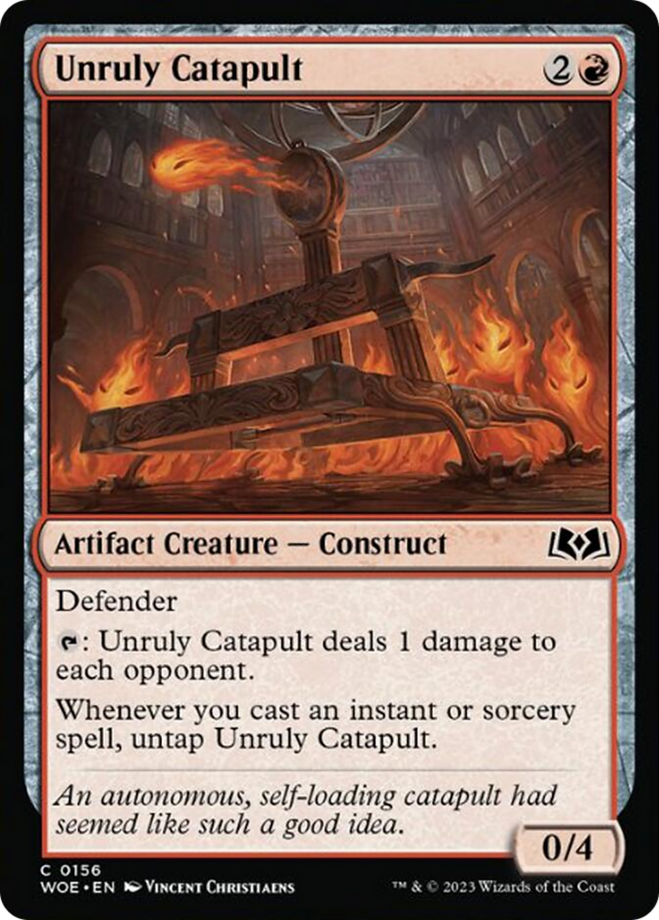 Unruly Catapult [Wilds of Eldraine] | Golgari Games