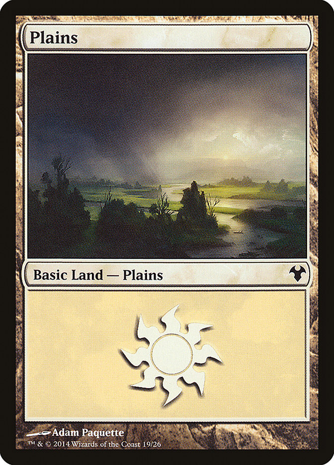 Plains (19) [Modern Event Deck 2014] | Local Legends