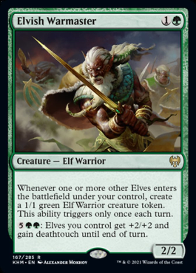 Elvish Warmaster [Kaldheim] | Local Legends