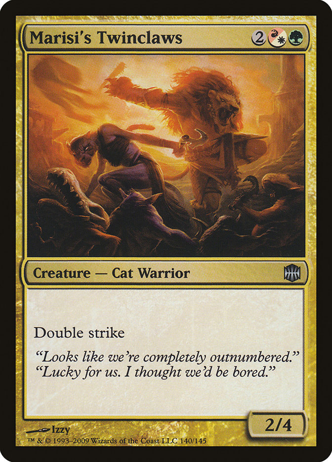 Marisi's Twinclaws [Alara Reborn] | Local Legends