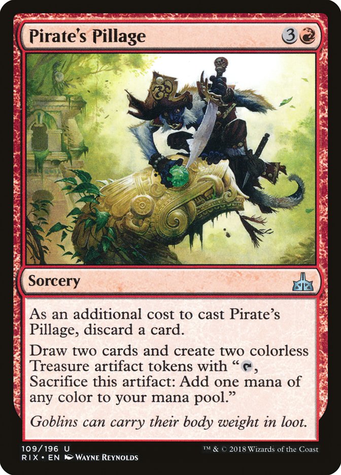 Pirate's Pillage [Rivals of Ixalan] | Local Legends