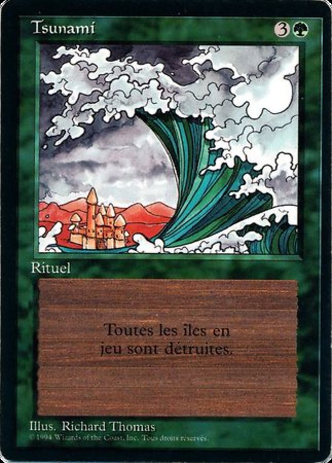 Tsunami [Foreign Black Border] | Golgari Games