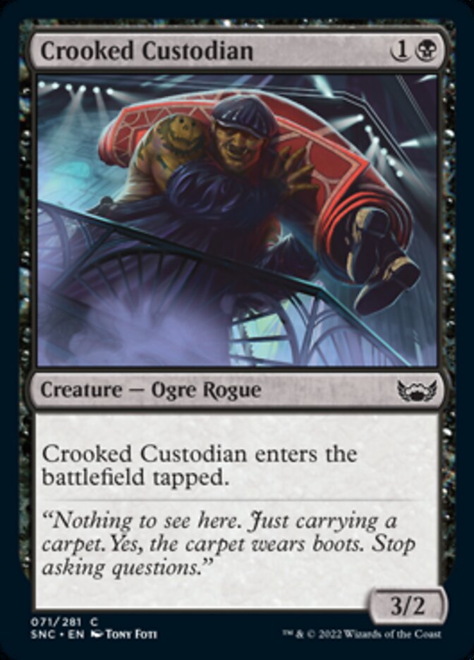 Crooked Custodian [Streets of New Capenna] | Golgari Games