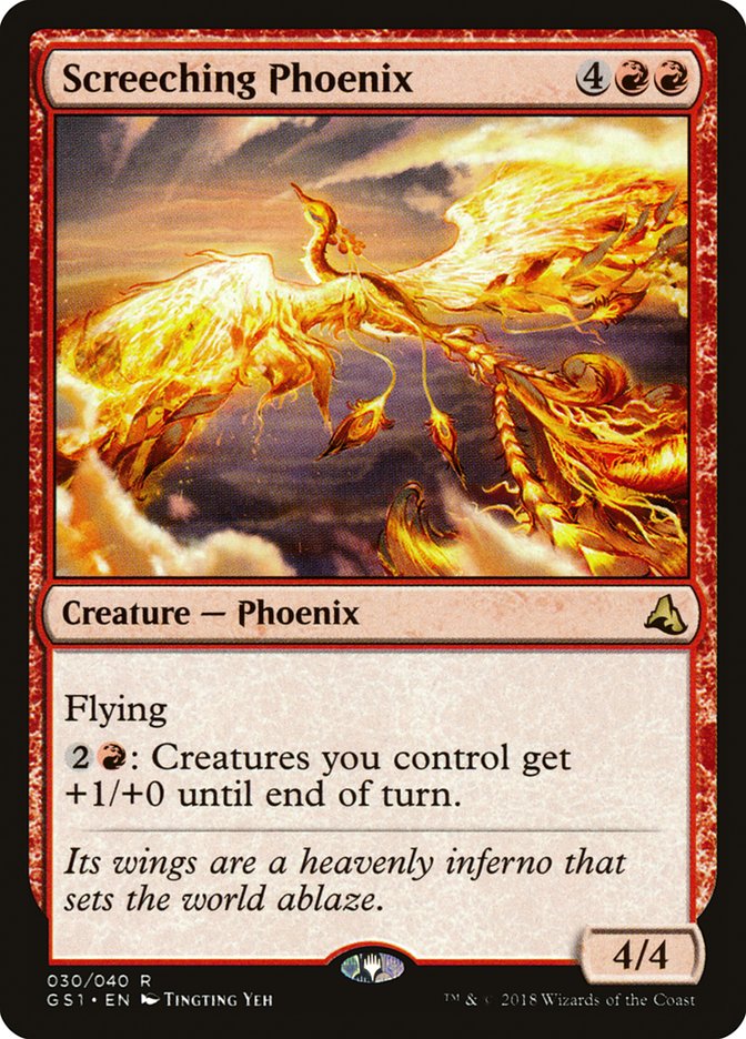 Screeching Phoenix [Global Series Jiang Yanggu & Mu Yanling] | Golgari Games