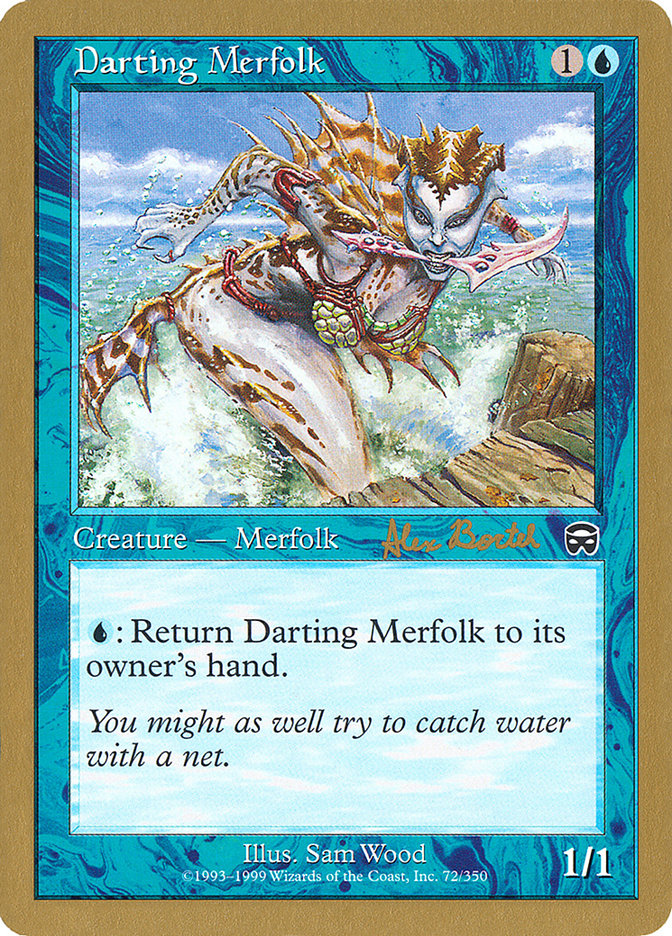 Darting Merfolk (Alex Borteh) [World Championship Decks 2001] | Golgari Games