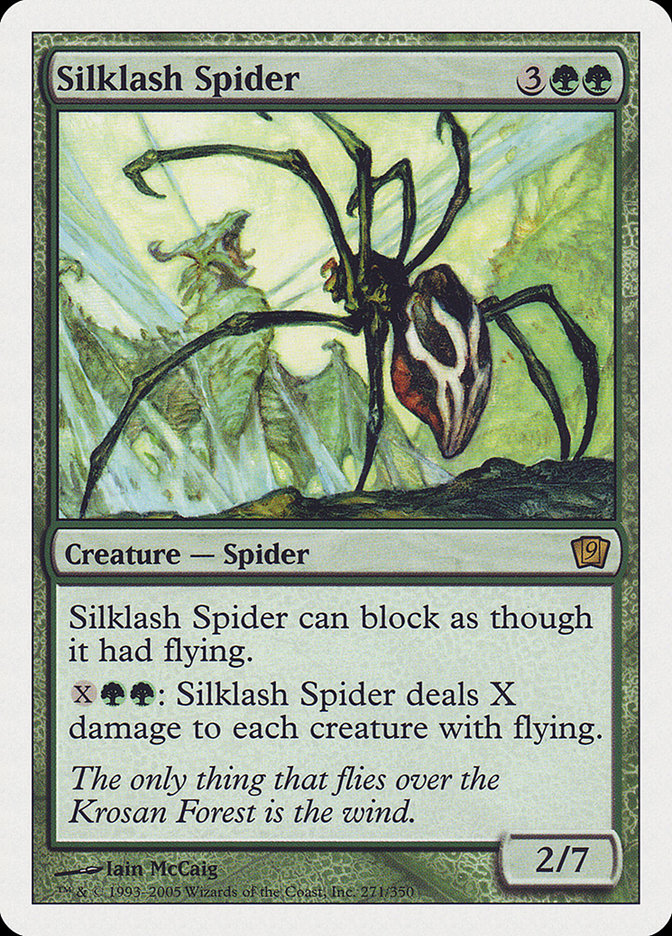 Silklash Spider [Ninth Edition] | Golgari Games