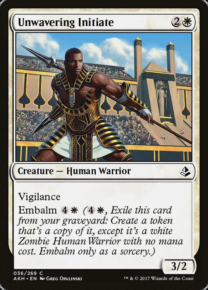 Unwavering Initiate [Amonkhet] | Local Legends