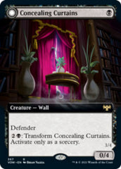 Concealing Curtains // Revealing Eye (Extended Art) [Innistrad: Crimson Vow] | Golgari Games