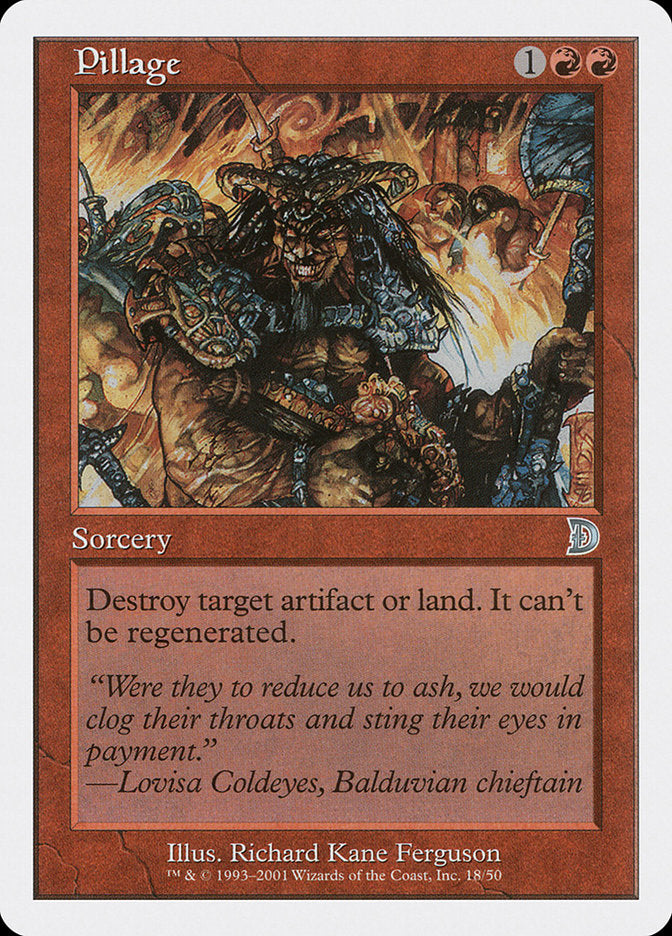 Pillage [Deckmasters] | Local Legends