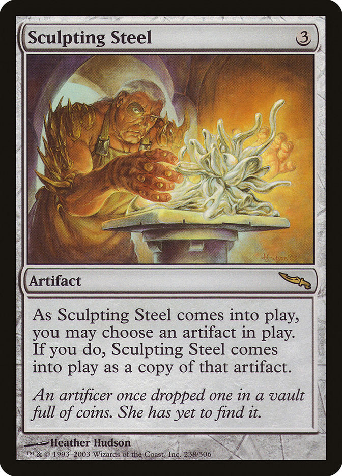 Sculpting Steel [Mirrodin] | Local Legends