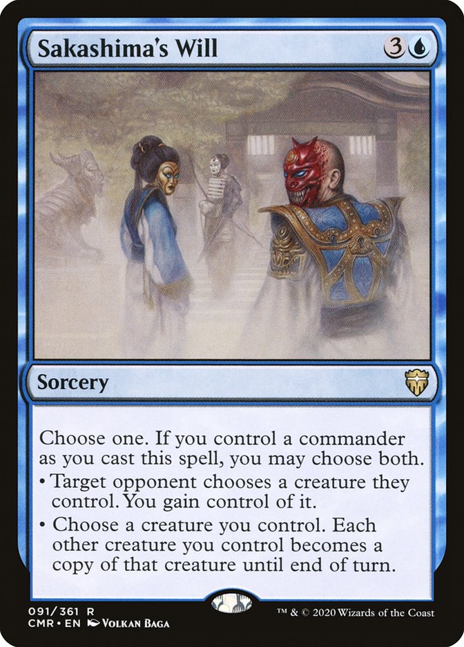 Sakashima's Will [Commander Legends] | Local Legends