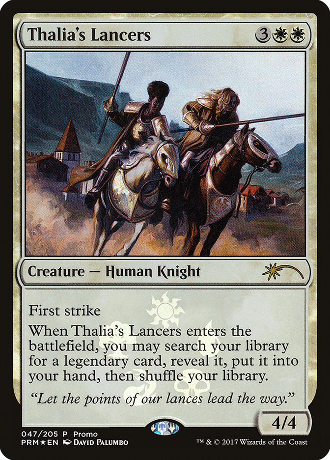 Thalia's Lancers [Resale Promos] | Golgari Games