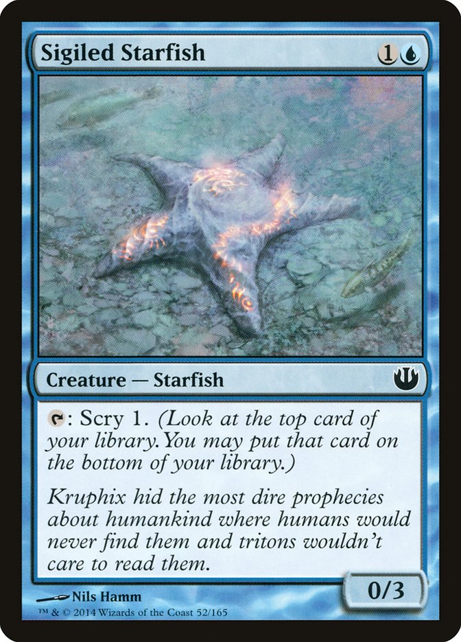 Sigiled Starfish [Journey into Nyx] | Golgari Games