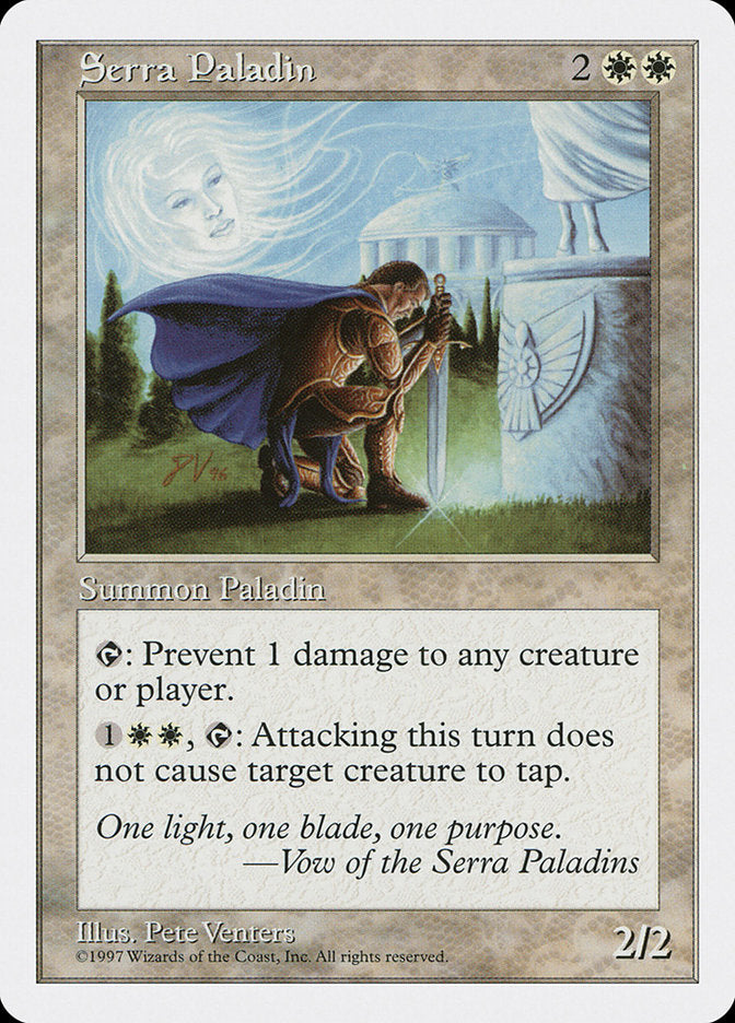 Serra Paladin [Fifth Edition] | Local Legends
