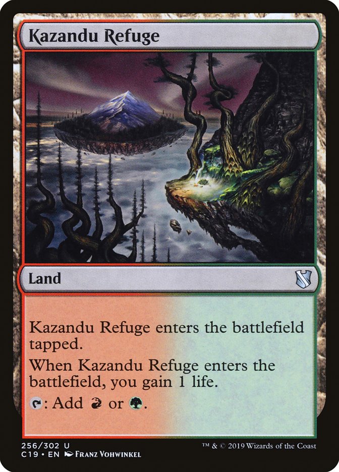 Kazandu Refuge [Commander 2019] | Golgari Games