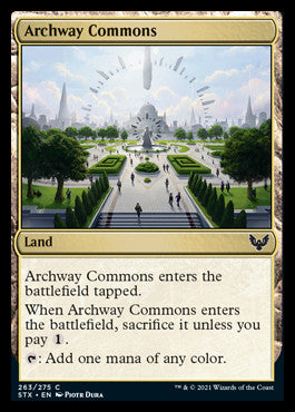 Archway Commons [Strixhaven: School of Mages] | Golgari Games