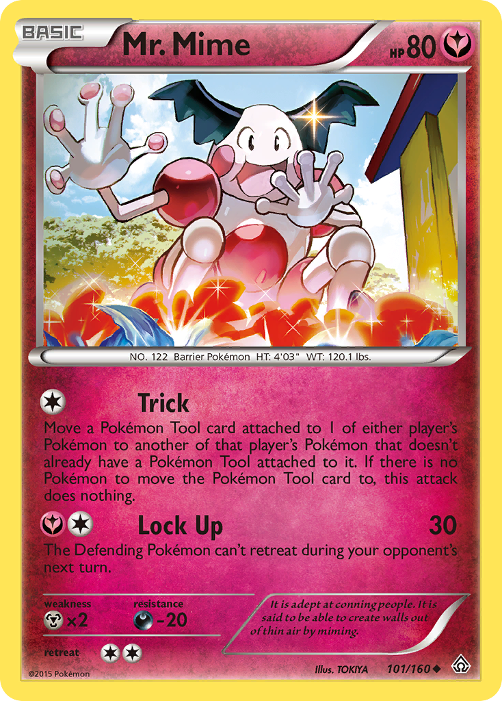 Mr. Mime (101/160) [XY: Primal Clash] | Golgari Games