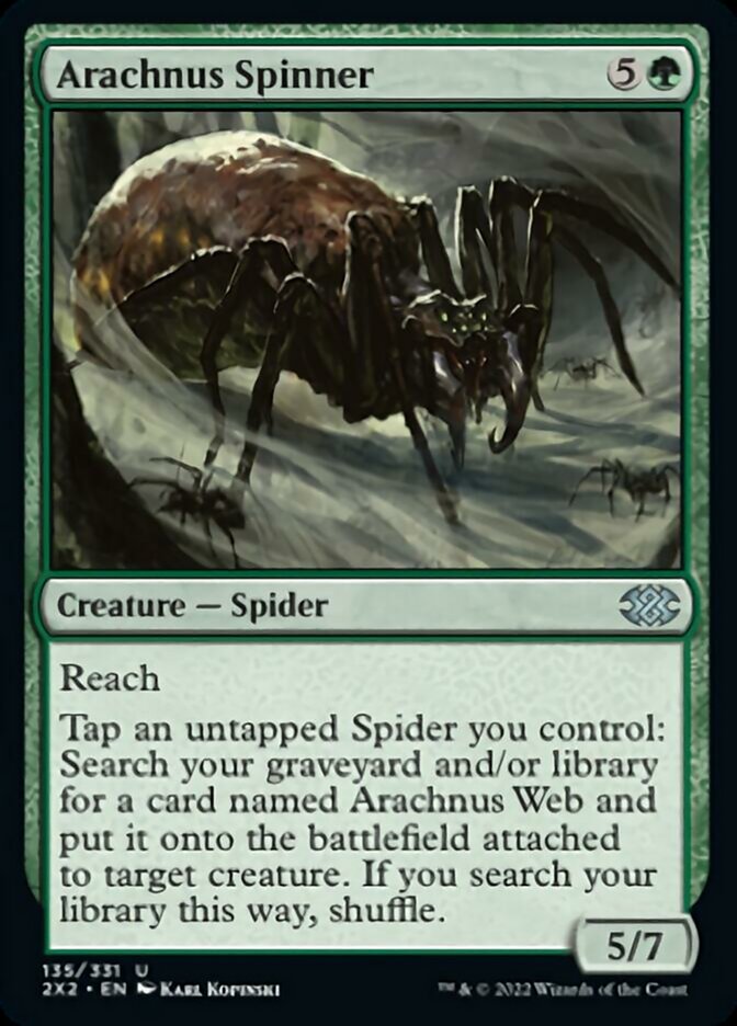 Arachnus Spinner [Double Masters 2022] | Golgari Games