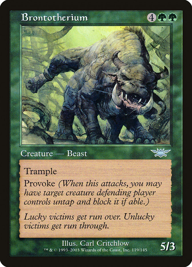 Brontotherium [Legions] | Local Legends