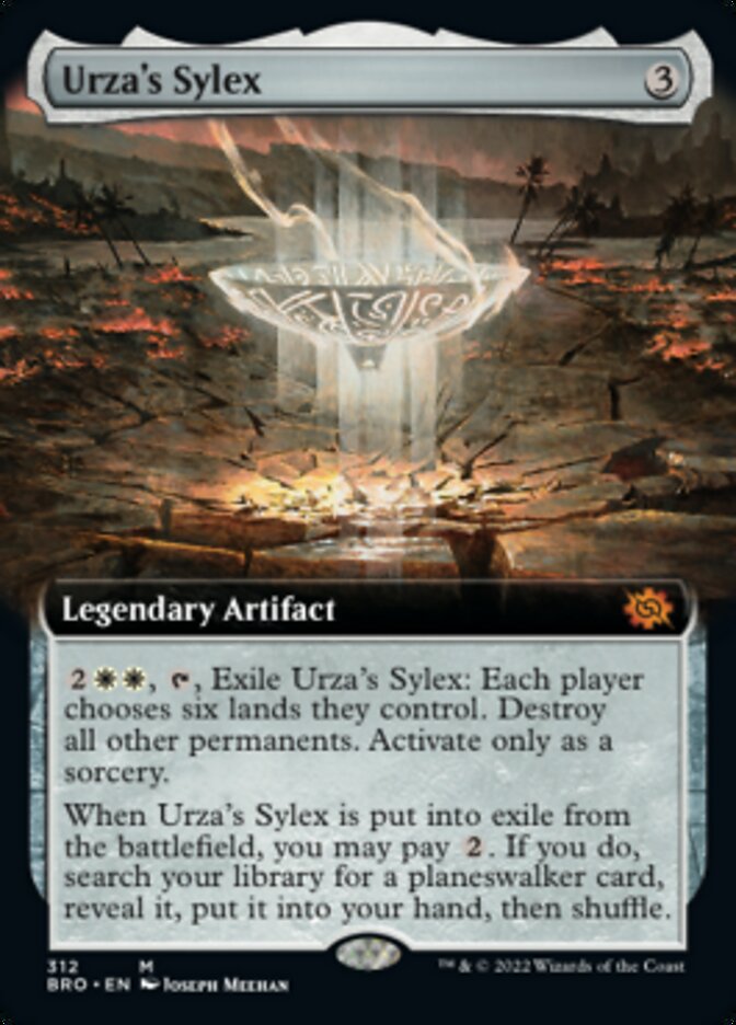 Urza's Sylex (Extended Art) [The Brothers' War] | Local Legends