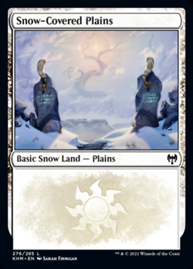 Snow-Covered Plains (276) [Kaldheim] | Golgari Games