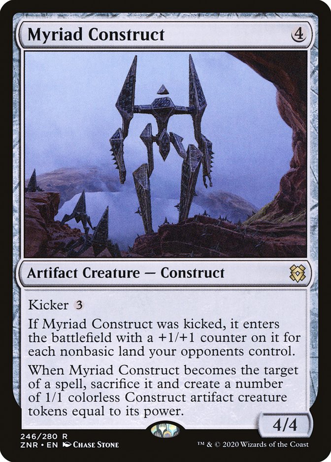 Myriad Construct [Zendikar Rising] | Golgari Games