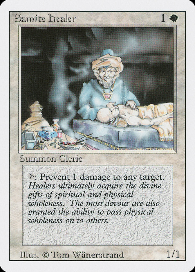 Samite Healer [Revised Edition] | Golgari Games