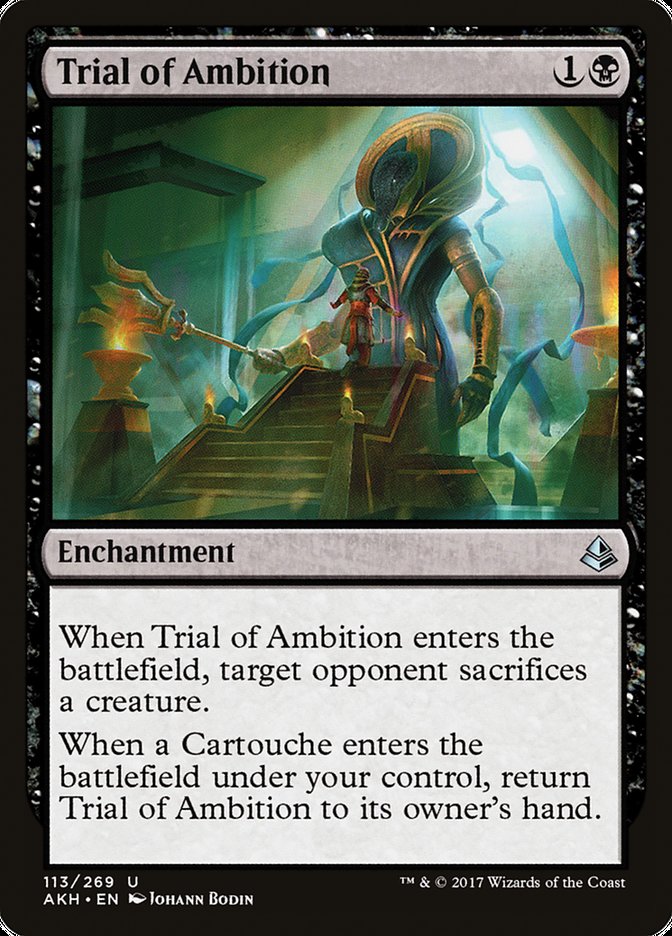 Trial of Ambition [Amonkhet] | Golgari Games