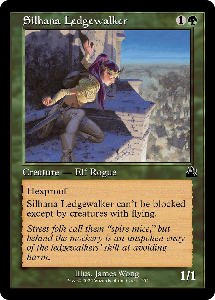 Silhana Ledgewalker (Retro Frame) [Ravnica Remastered] | Local Legends