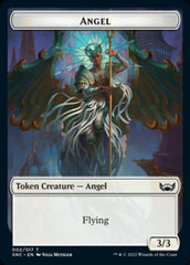 Treasure (014) // Angel Double-sided Token [Streets of New Capenna Tokens] | Golgari Games