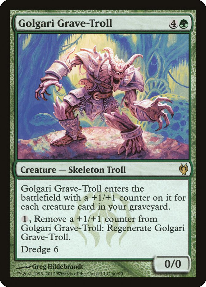 Golgari Grave-Troll [Duel Decks: Izzet vs. Golgari] | Golgari Games