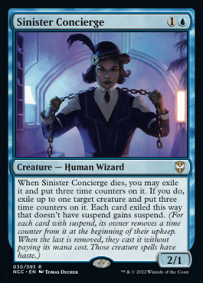 Sinister Concierge [Streets of New Capenna Commander] | Local Legends