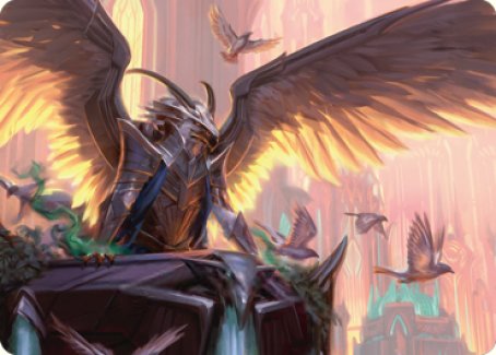 Falco Spara, Pactweaver 1 Art Card [Streets of New Capenna Art Series] | Golgari Games