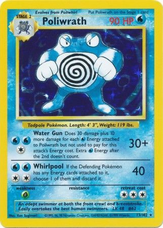 Poliwrath (13/102) [Base Set Unlimited] | Golgari Games