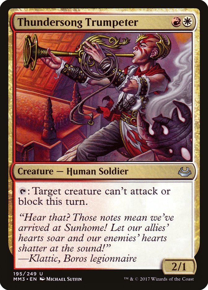 Thundersong Trumpeter [Modern Masters 2017] | Local Legends